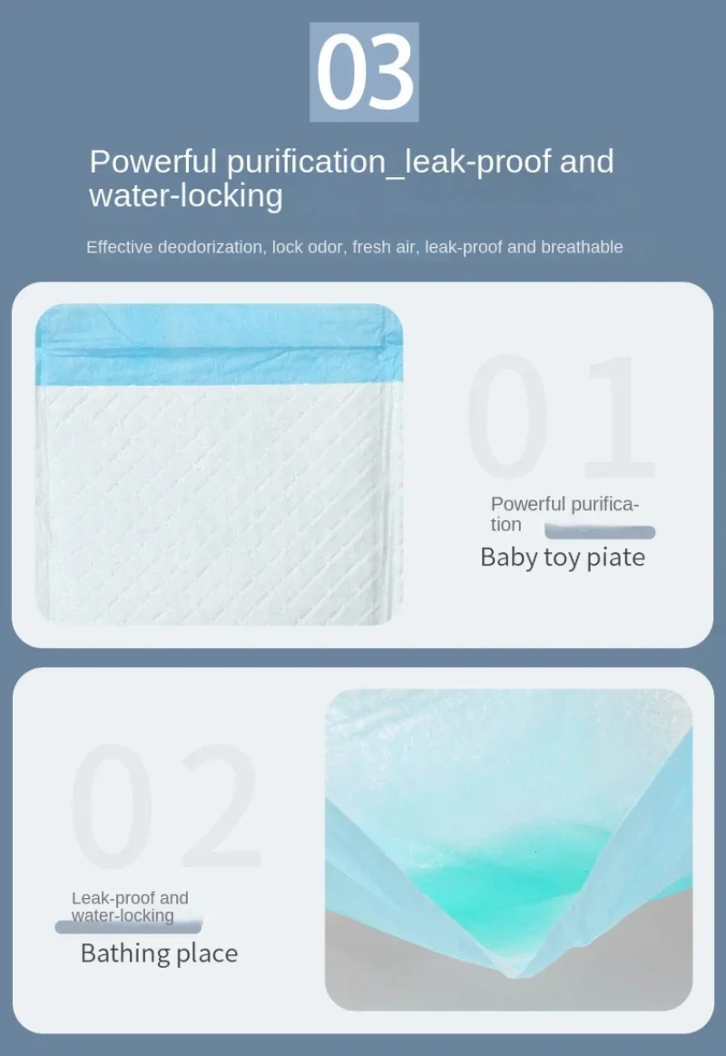 Absorbent Pee Pads for Puppy Training & Senior Pups - Image 8