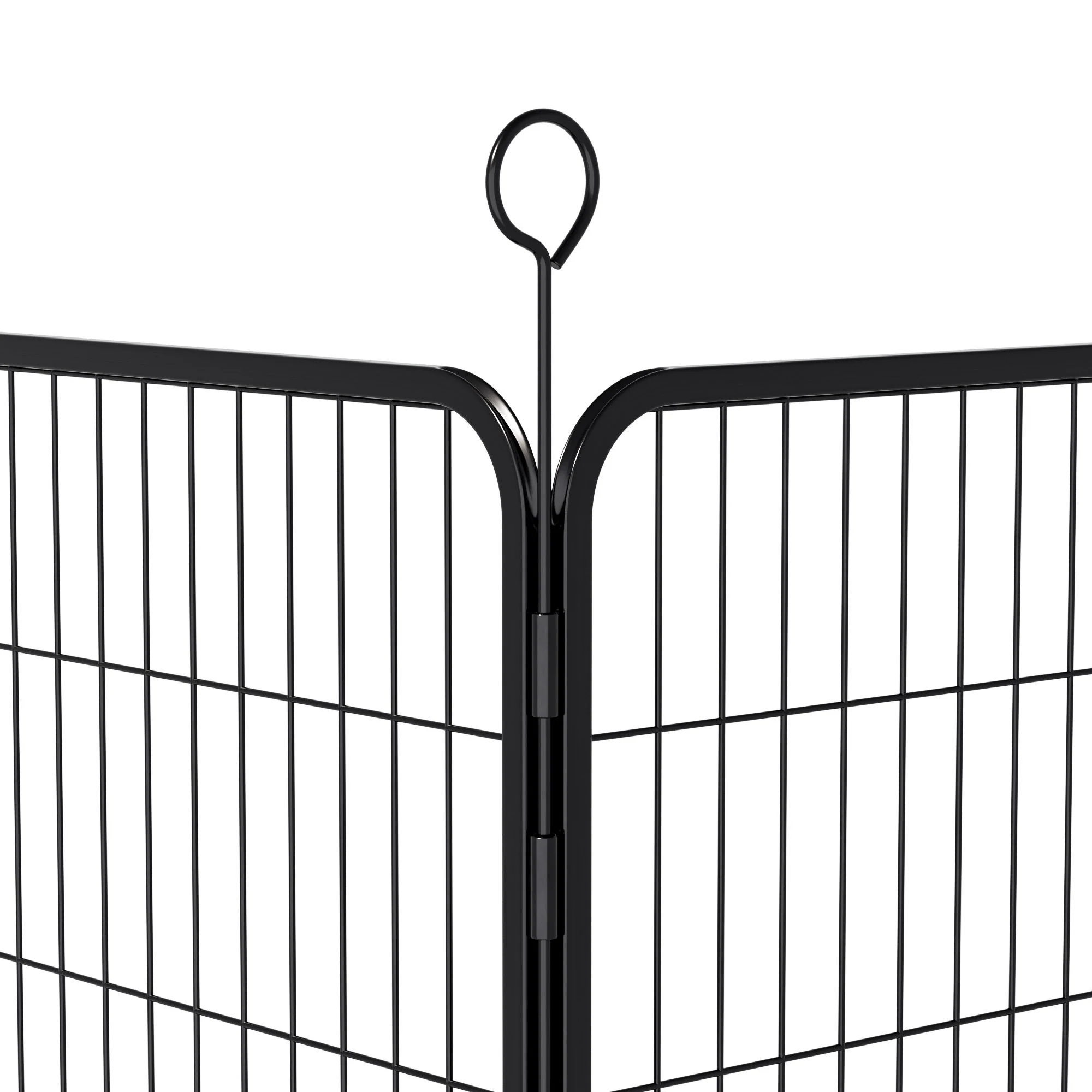 16 Panels Heavy Duty Metal Playpen with Self-Locking Gate, Extra Tall 40' Dog Fence Pet Exercise Pen for Outdoor and Indoor-Easy Setup Exercise Pen for Large Dogs - Image 6