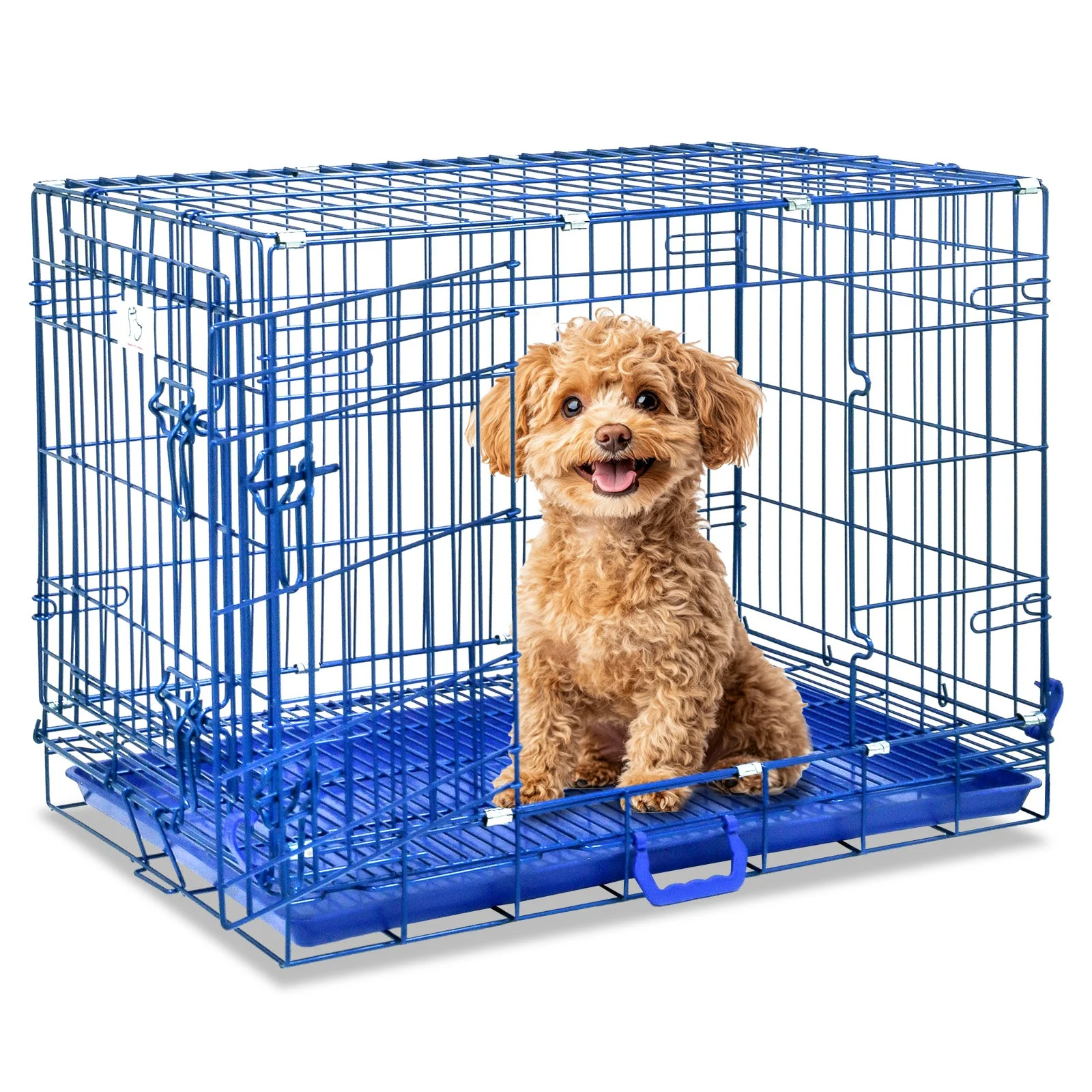 30" Collapsible Blue Dog Crate BLU30 - Image 11