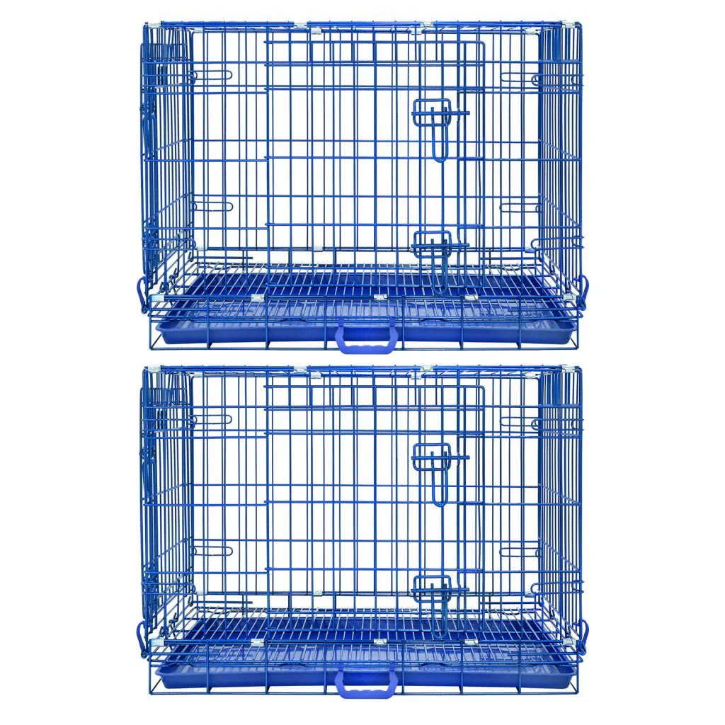 30" Collapsible Blue Dog Crate BLU30 - Image 12