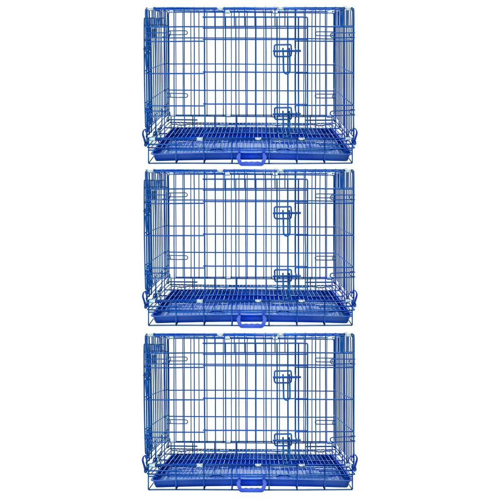30" Collapsible Blue Dog Crate BLU30 - Image 13