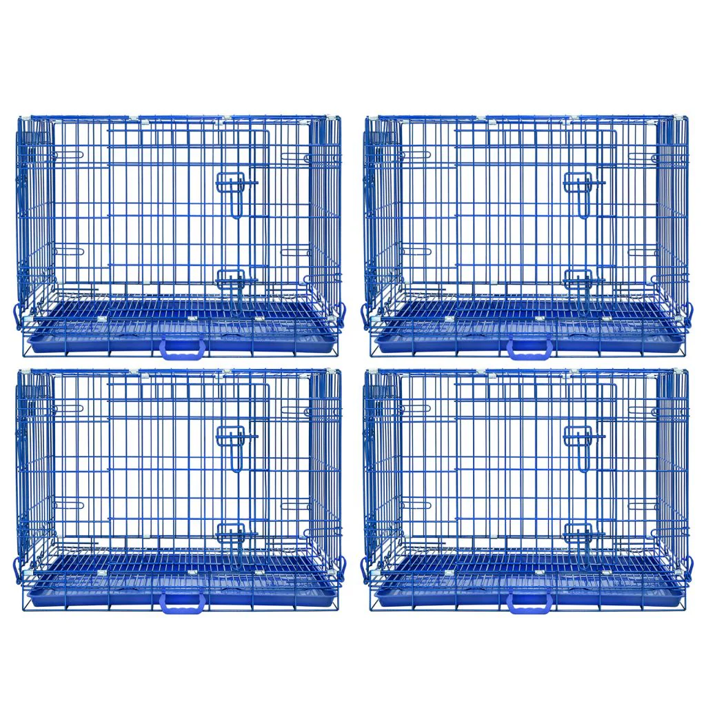 30" Collapsible Blue Dog Crate BLU30 - Image 14