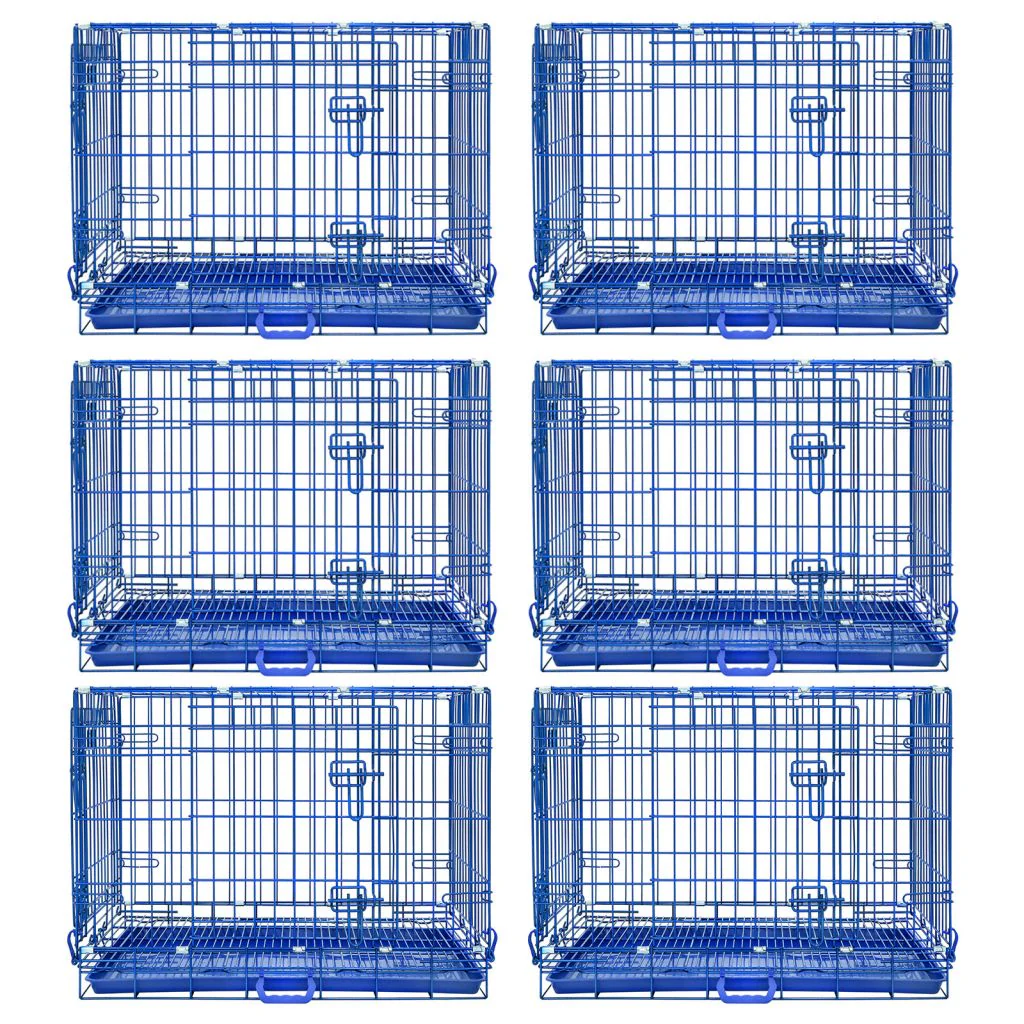 30" Collapsible Blue Dog Crate BLU30 - Image 15