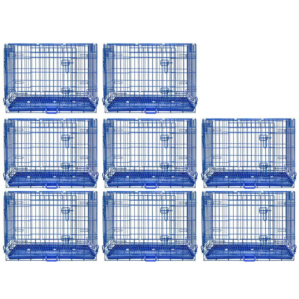 30" Collapsible Blue Dog Crate BLU30 - Image 16