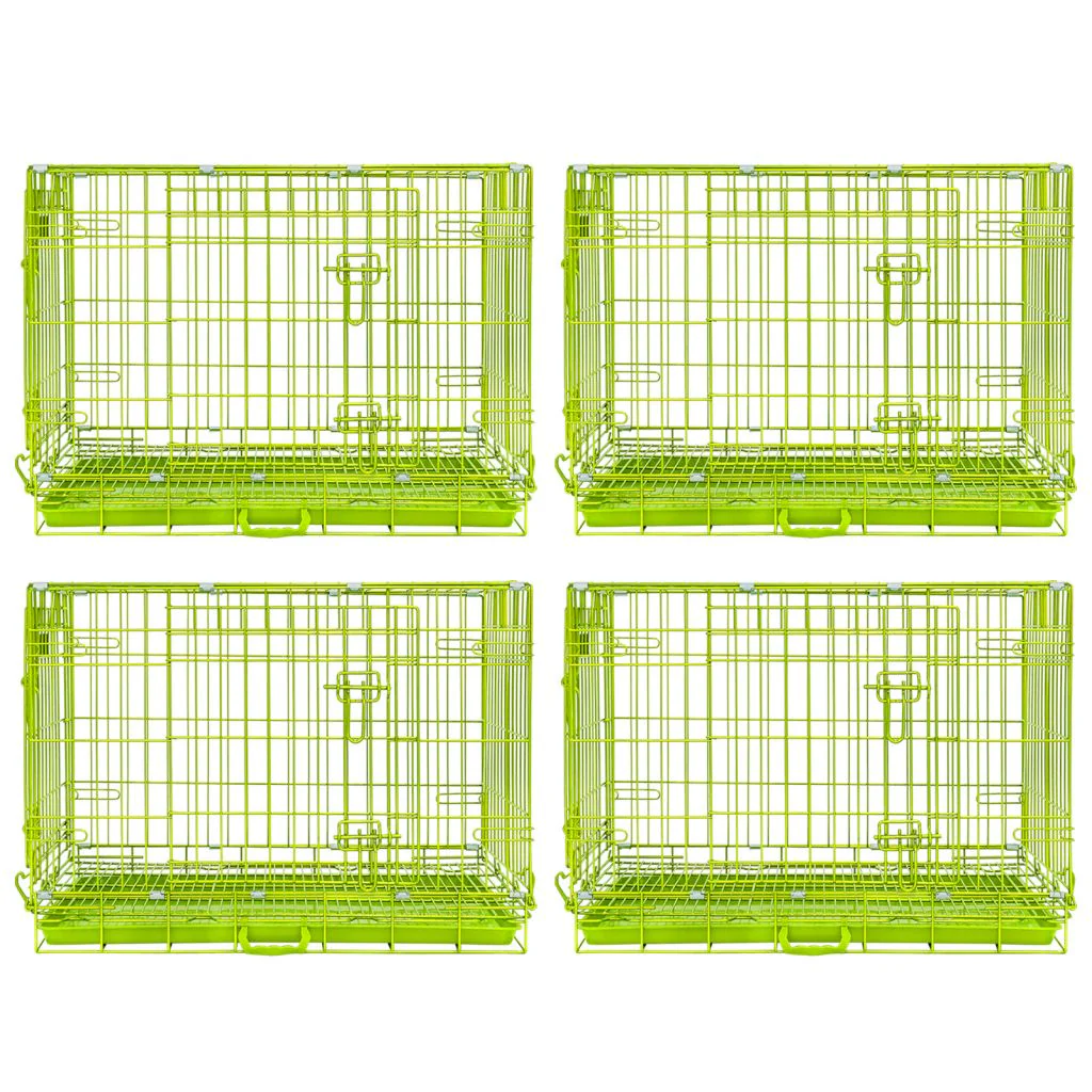 30" Collapsible Green Dog Crate GRN30 - Image 14