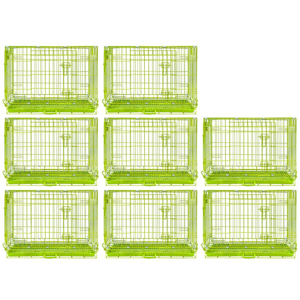30" Collapsible Green Dog Crate GRN30 - Image 16