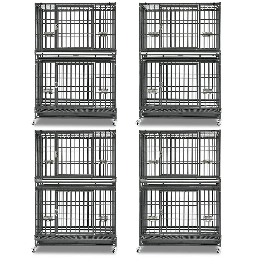 37" Stackable Heavy Duty Dog Crate 371D03 - Image 15