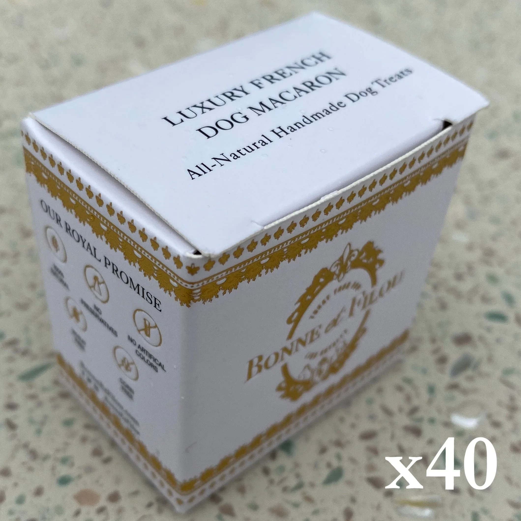 40 Count Dog Macaron Treats Gift Box - Image 10