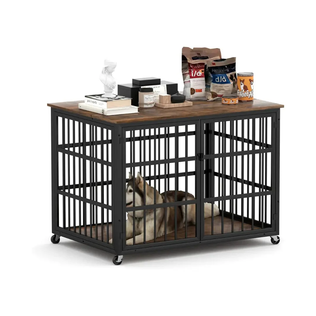 43.3" Rowan Large Dog Crates Furniture - Image 3