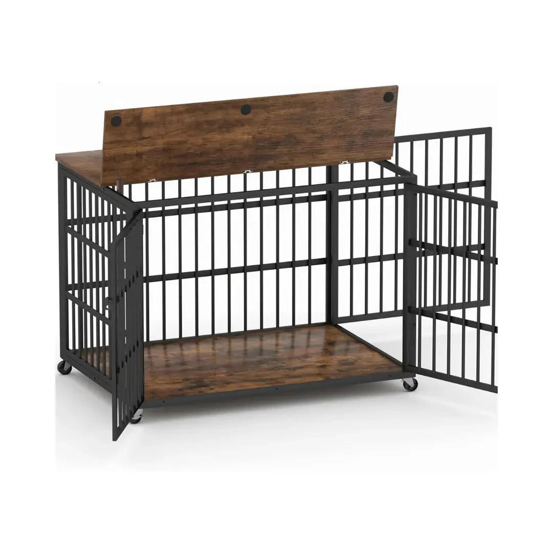 43.3" Rowan Large Dog Crates Furniture - Image 4
