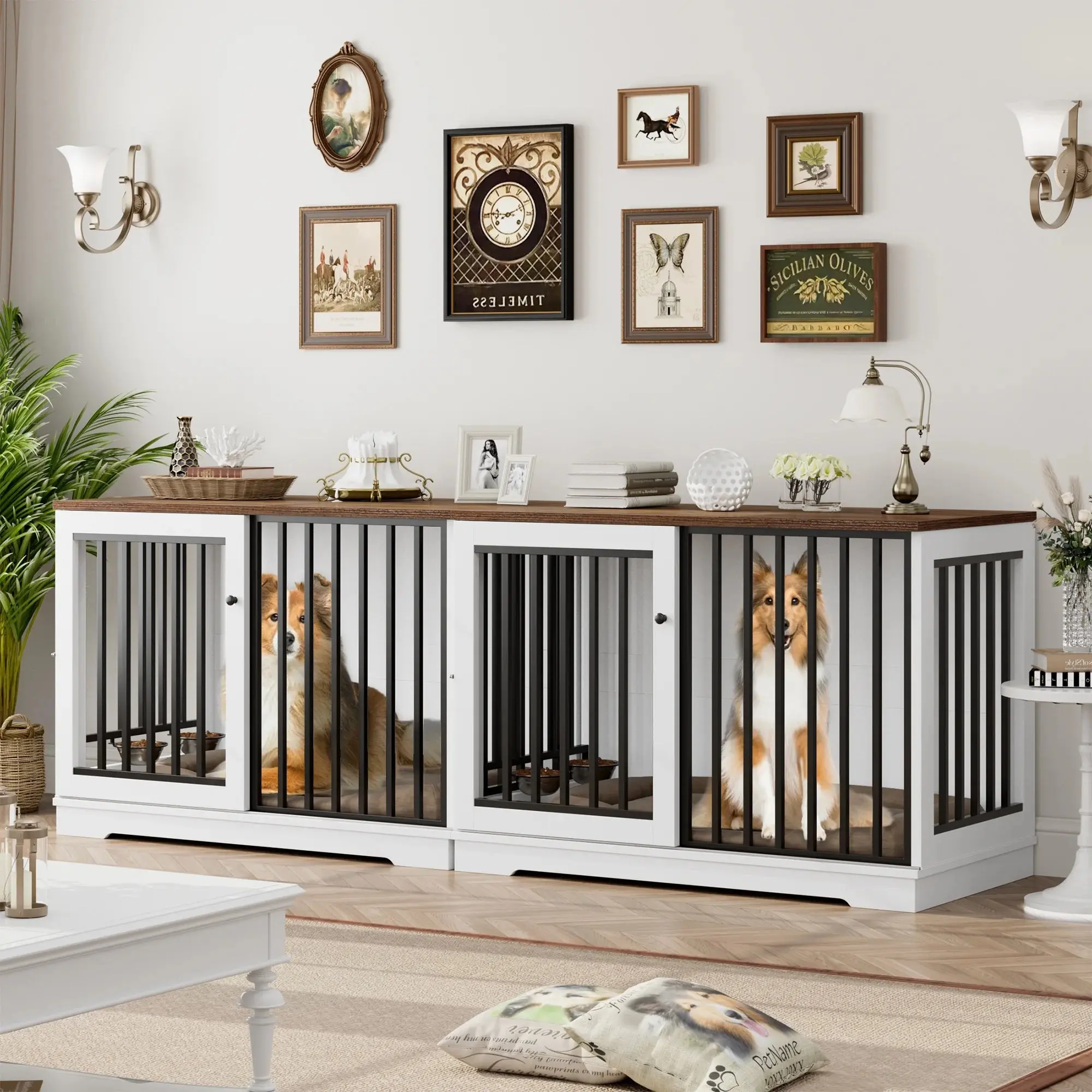 47.2" Diaz Large Dog Crates Furniture - Image 2