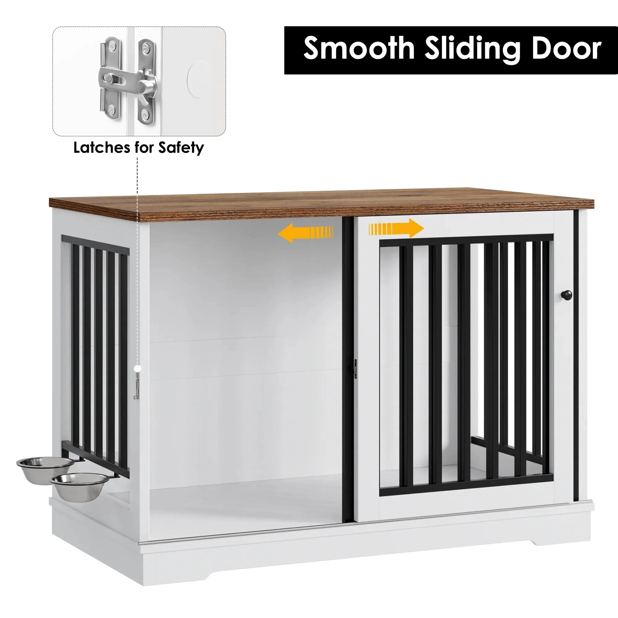 47.2" Diaz Large Dog Crates Furniture - Image 3
