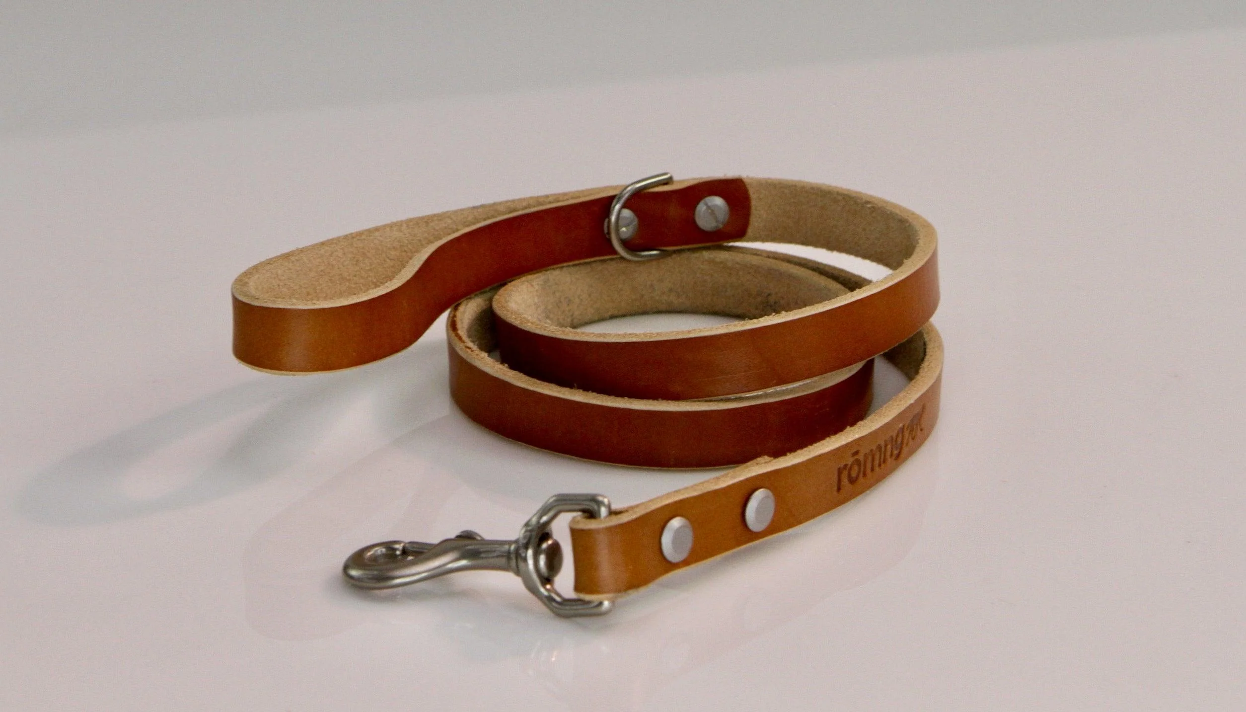 handmade leather dog leash - Image 12