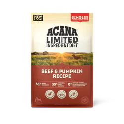 Acana Adult Beef and Pumpkin Singles Limited Ingredient Diet Dog Food