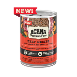 Acana Adult Grain Free Pate Beef Wet Dog Food (12.8oz)