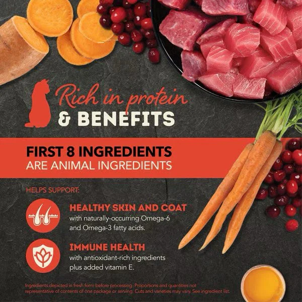 Acana Grain Free Chunks in Broth Beef & Tuna Wet Cat Food (3oz) - Image 3
