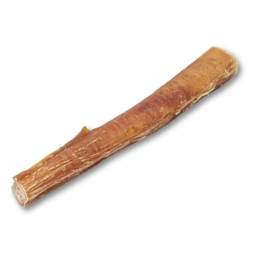 All-Natural Beef Bully Stick Dog Treats, High Protein & Long-Lasting Chews – 6-Inch Thick (3-Pack) - Image 6