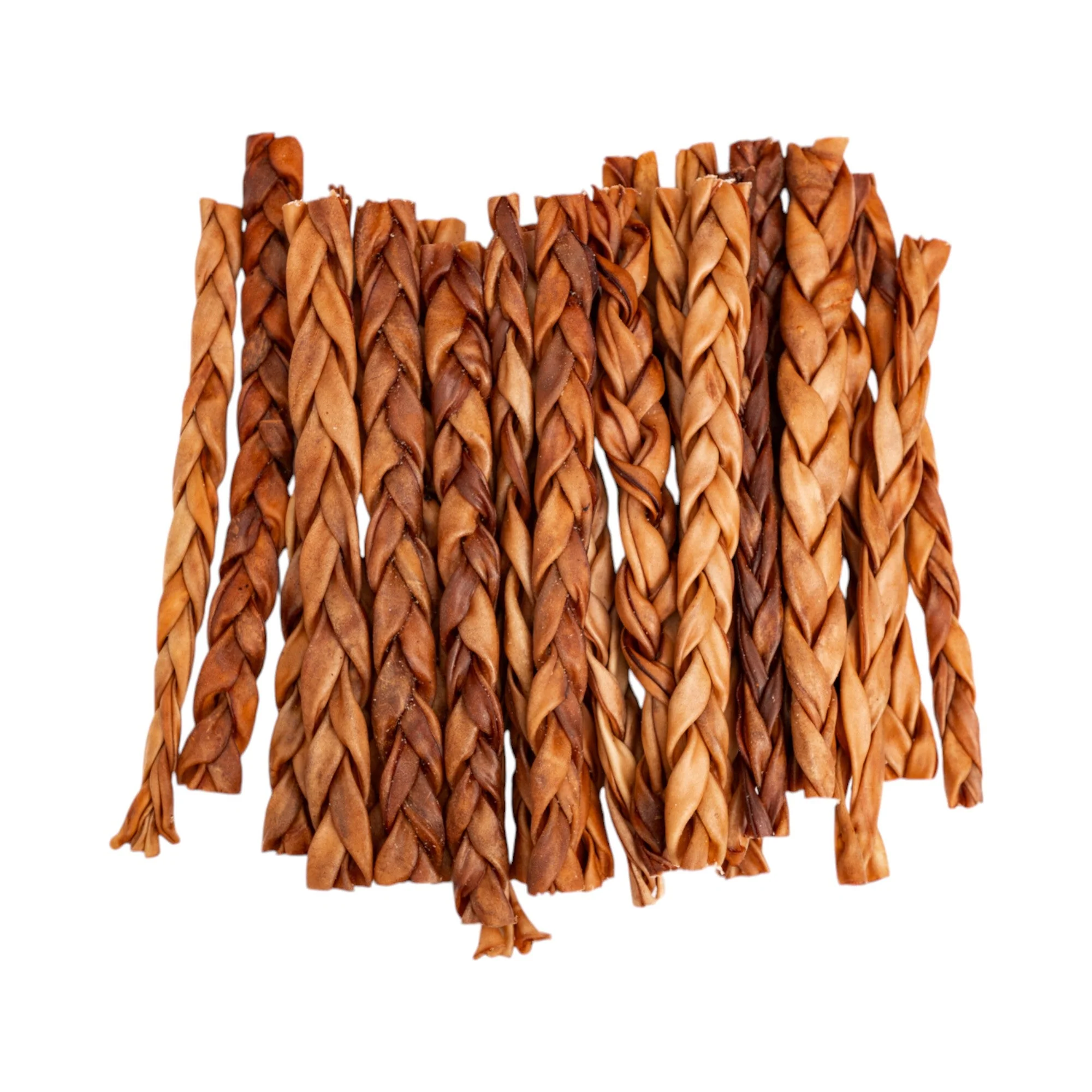 All-Natural Braided Collagen Stick Dog Treats, Supports Joint, Skin & Coat Health – 12-Inch Standard (25/Case) - Image 2