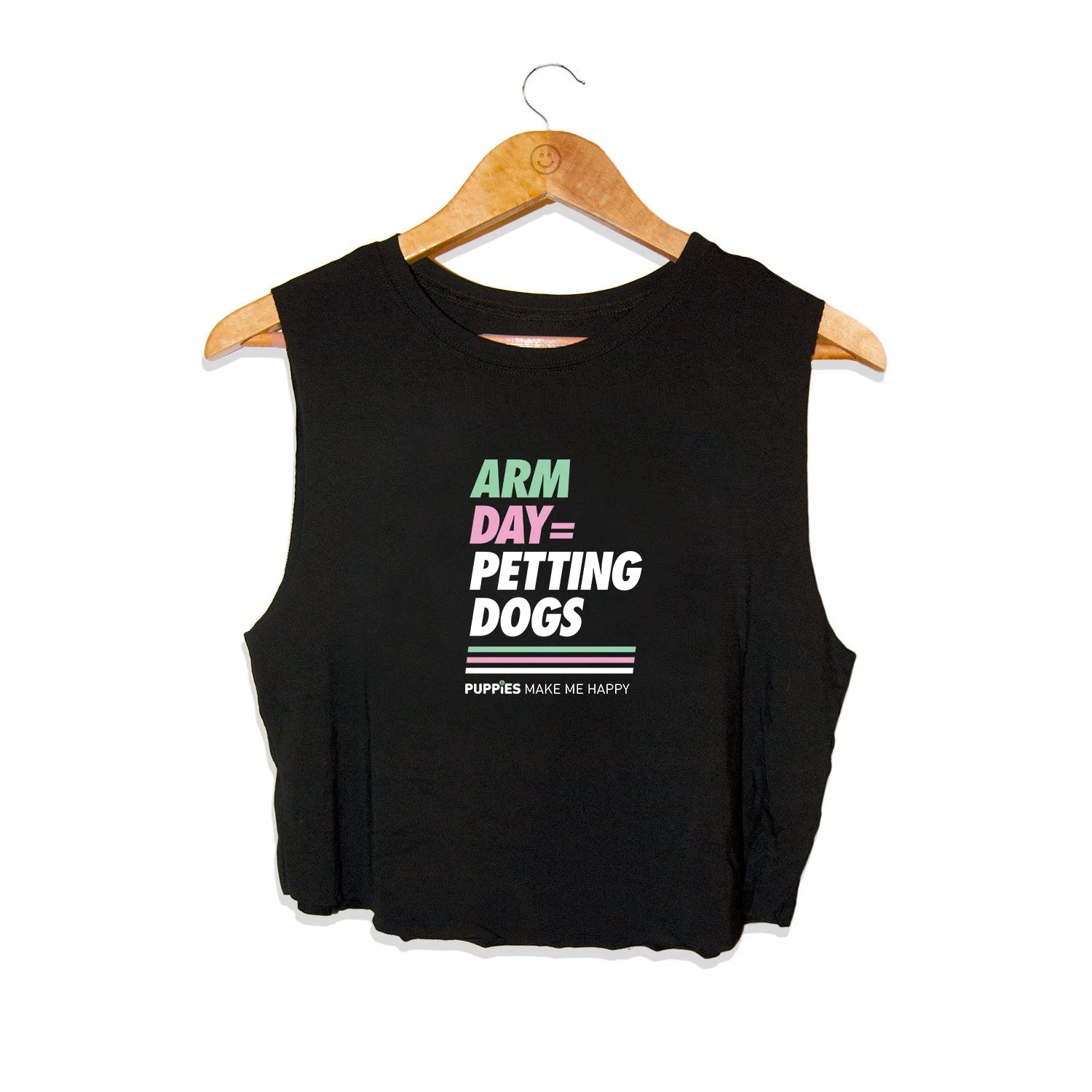 Arm Day Crop Top | Gift for Dog Lovers & Dog Moms - Image 5