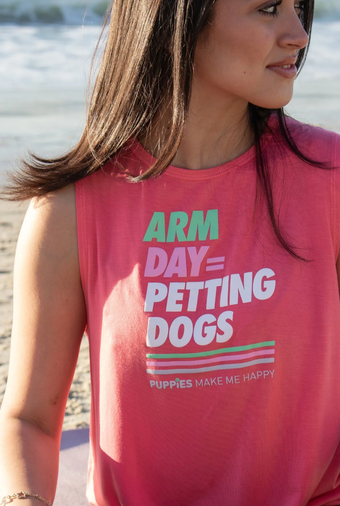 Arm Day Crop Top | Gift for Dog Lovers & Dog Moms - Image 7