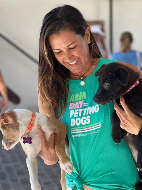 Arm Day = Petting Dogs Tank Top | Gift for Dog Lovers & Dog Moms - Image 5