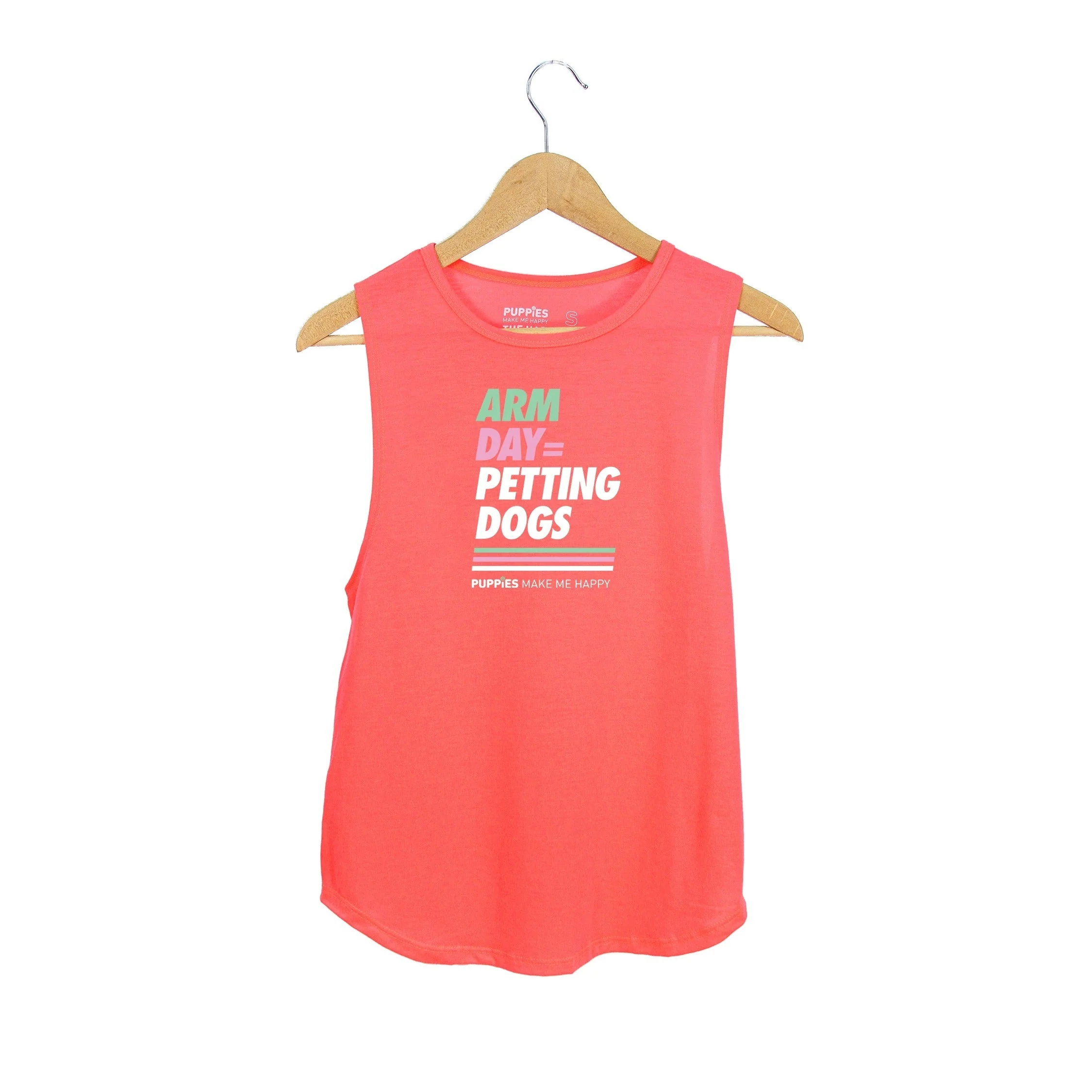 Arm Day = Petting Dogs Tank Top | Gift for Dog Lovers & Dog Moms - Image 8