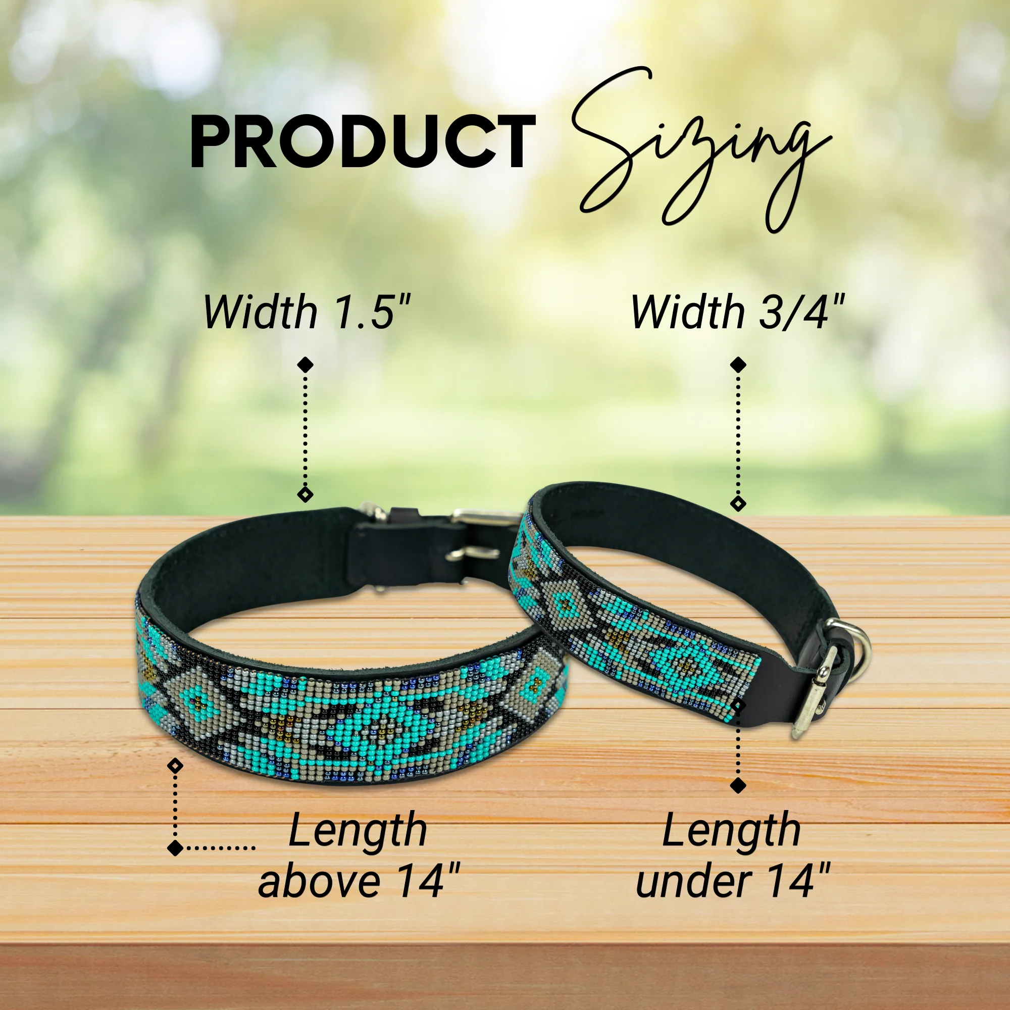 Aspen Sambboho dog collar (made to order) - Image 3