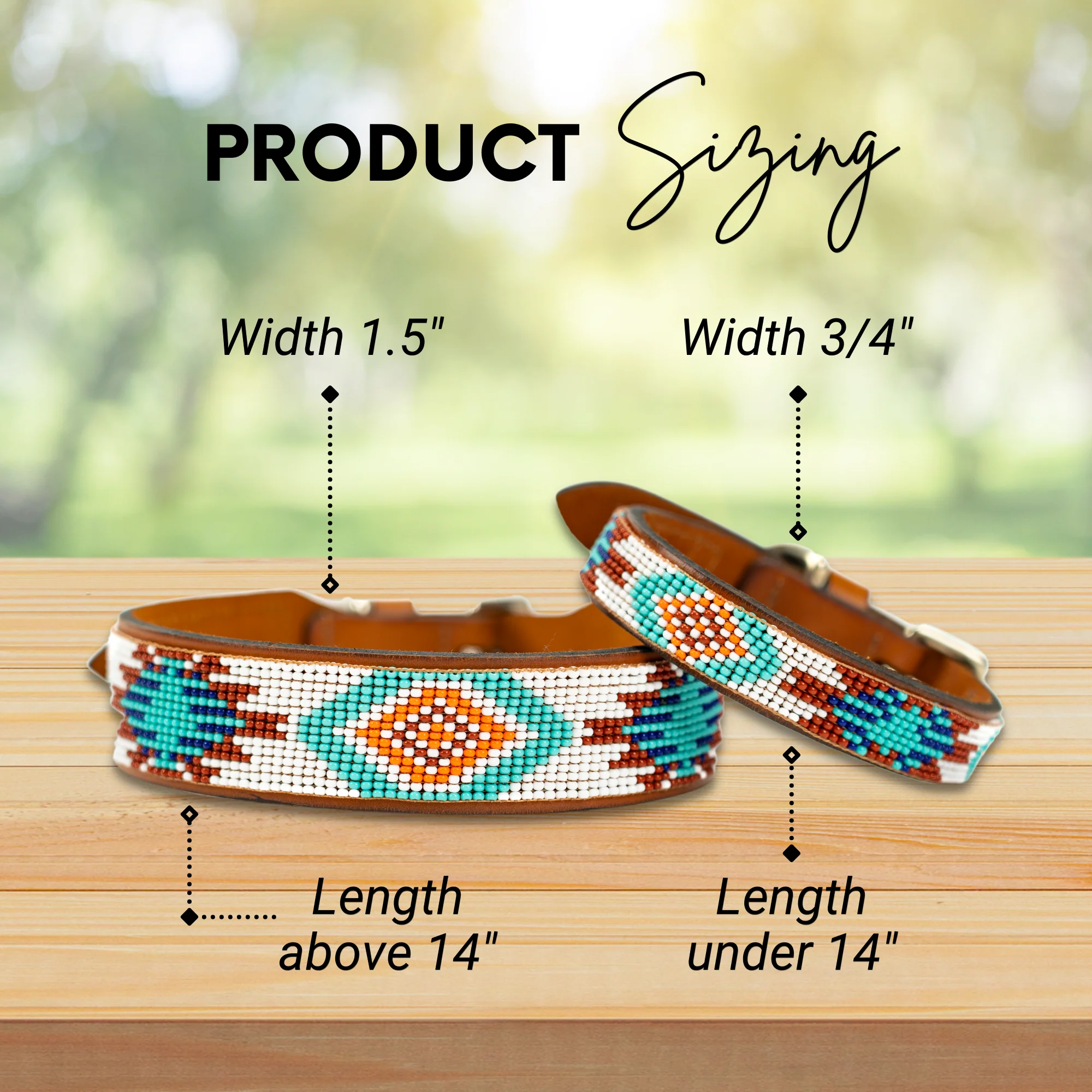 Aztec Sambboho dog collar - Image 3