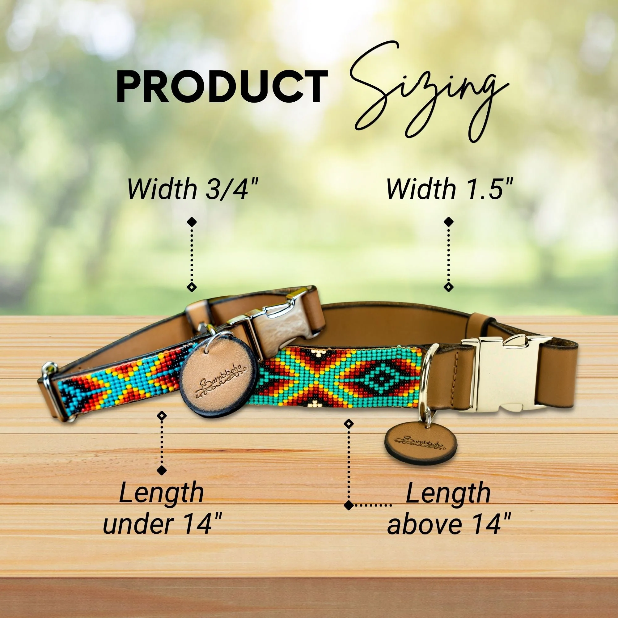 Bahamas dog collar (quick release) - Image 3