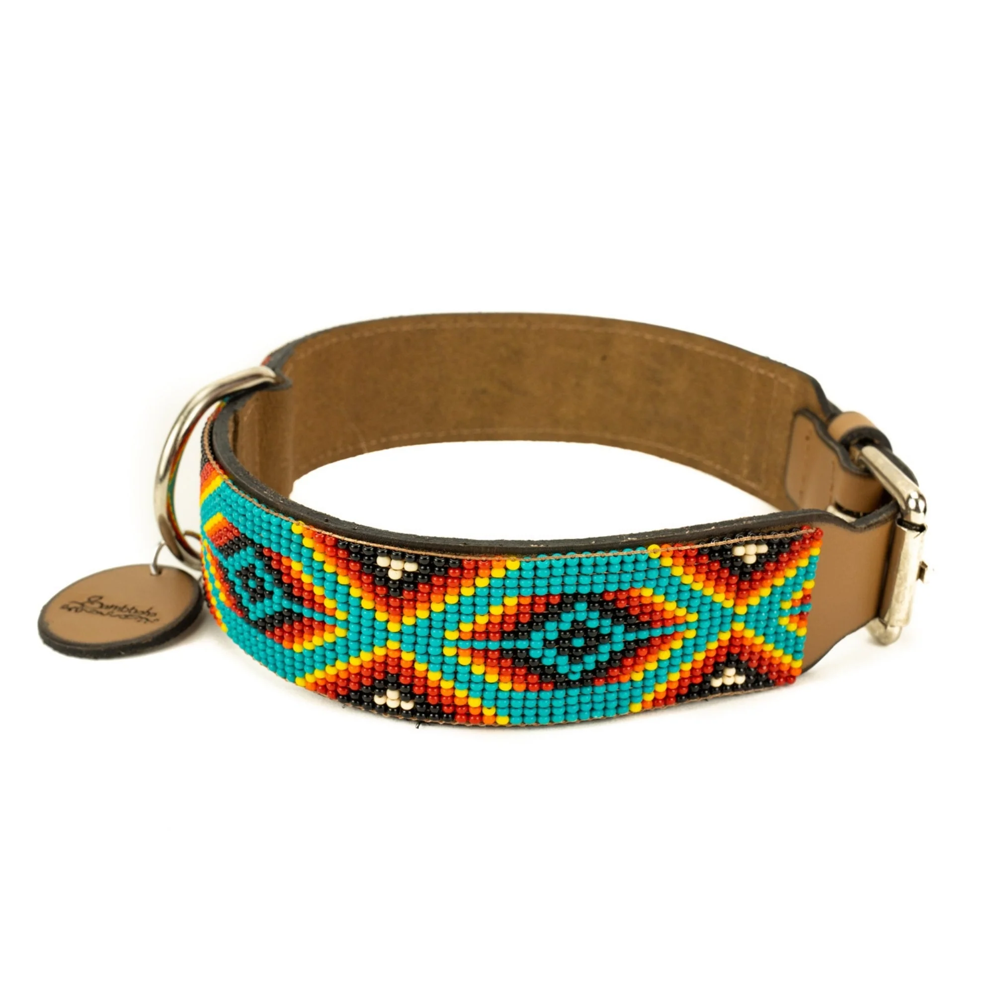 Bahamas Sambboho dog collar (with center D-ring) - Image 5