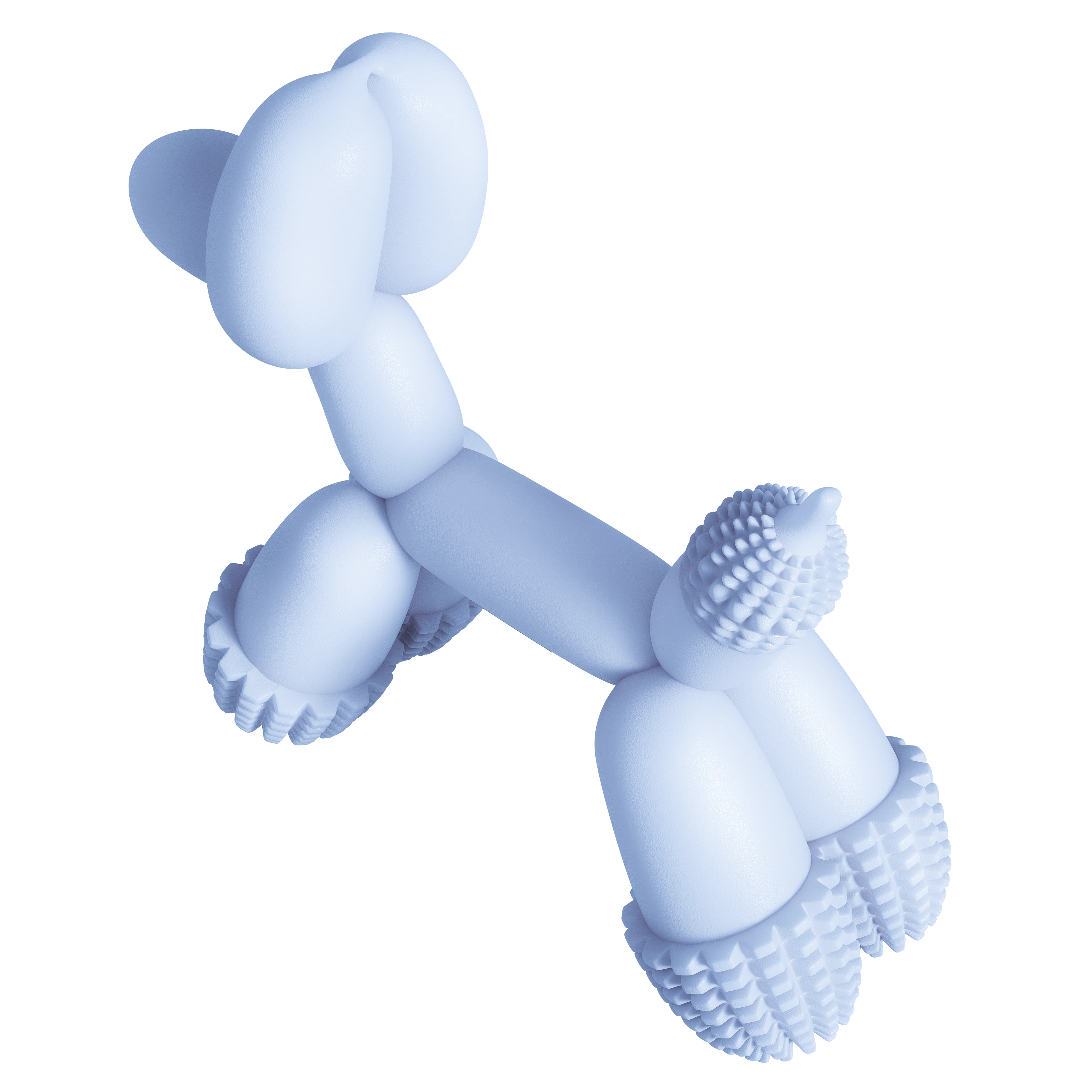 Balloon Dog Toy Blue - Image 2