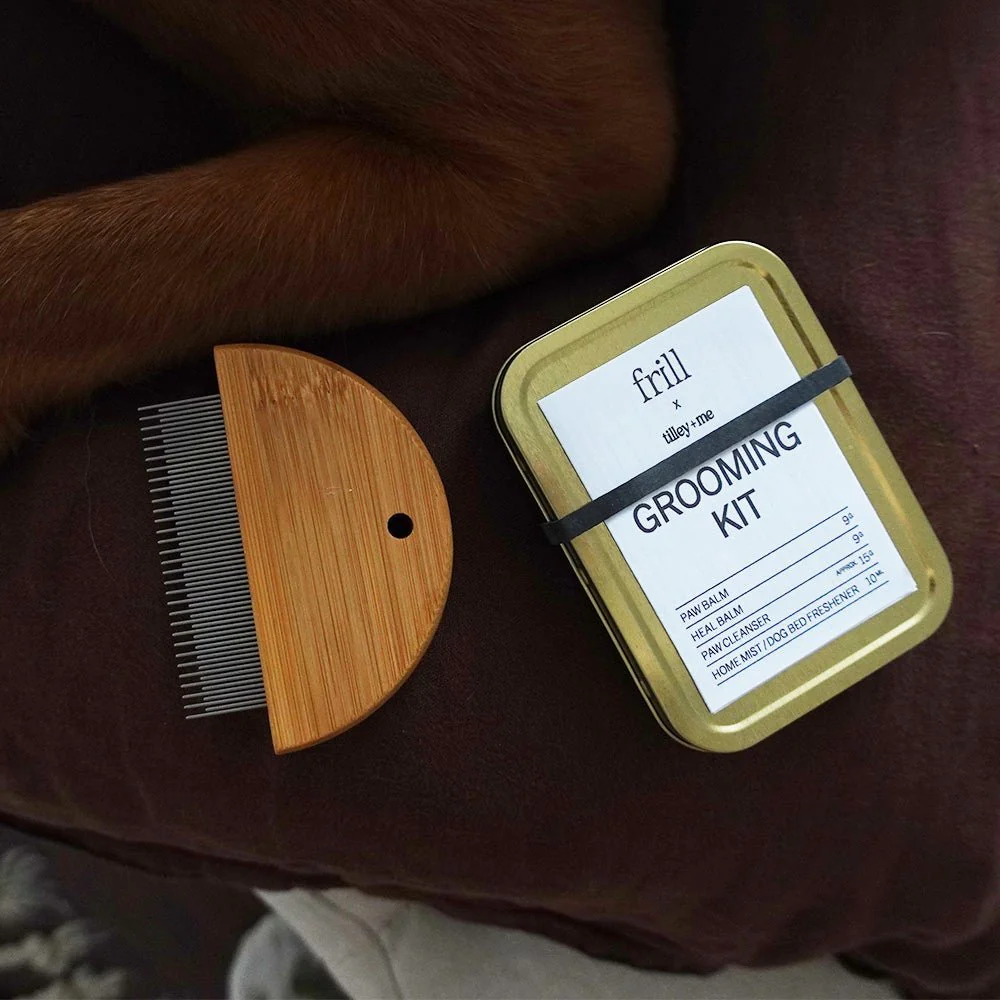 Tilley + Me Bamboo Flea Comb for Dogs & Cats – Gentle & Eco-Friendly - Image 4