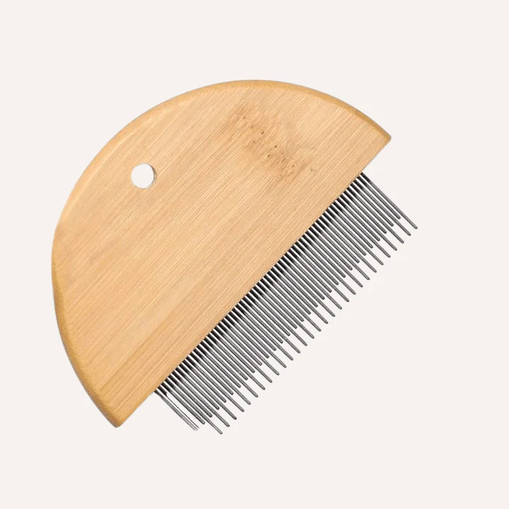Tilley + Me Bamboo Flea Comb for Dogs & Cats – Gentle & Eco-Friendly - Image 6
