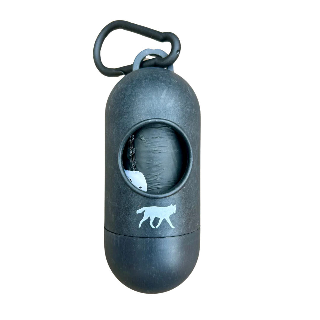 bamboo poop bag dispenser + compostable roll - Image 2