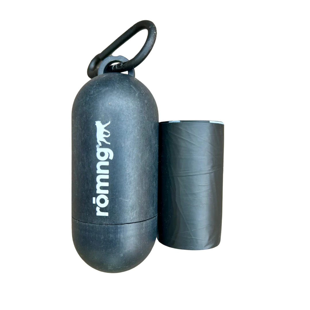 bamboo poop bag dispenser + compostable roll - Image 8