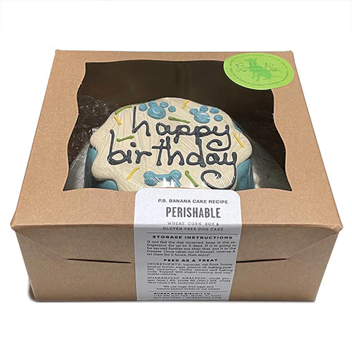 Blue Sprinkle Dog Cake (Perishable) - Image 2