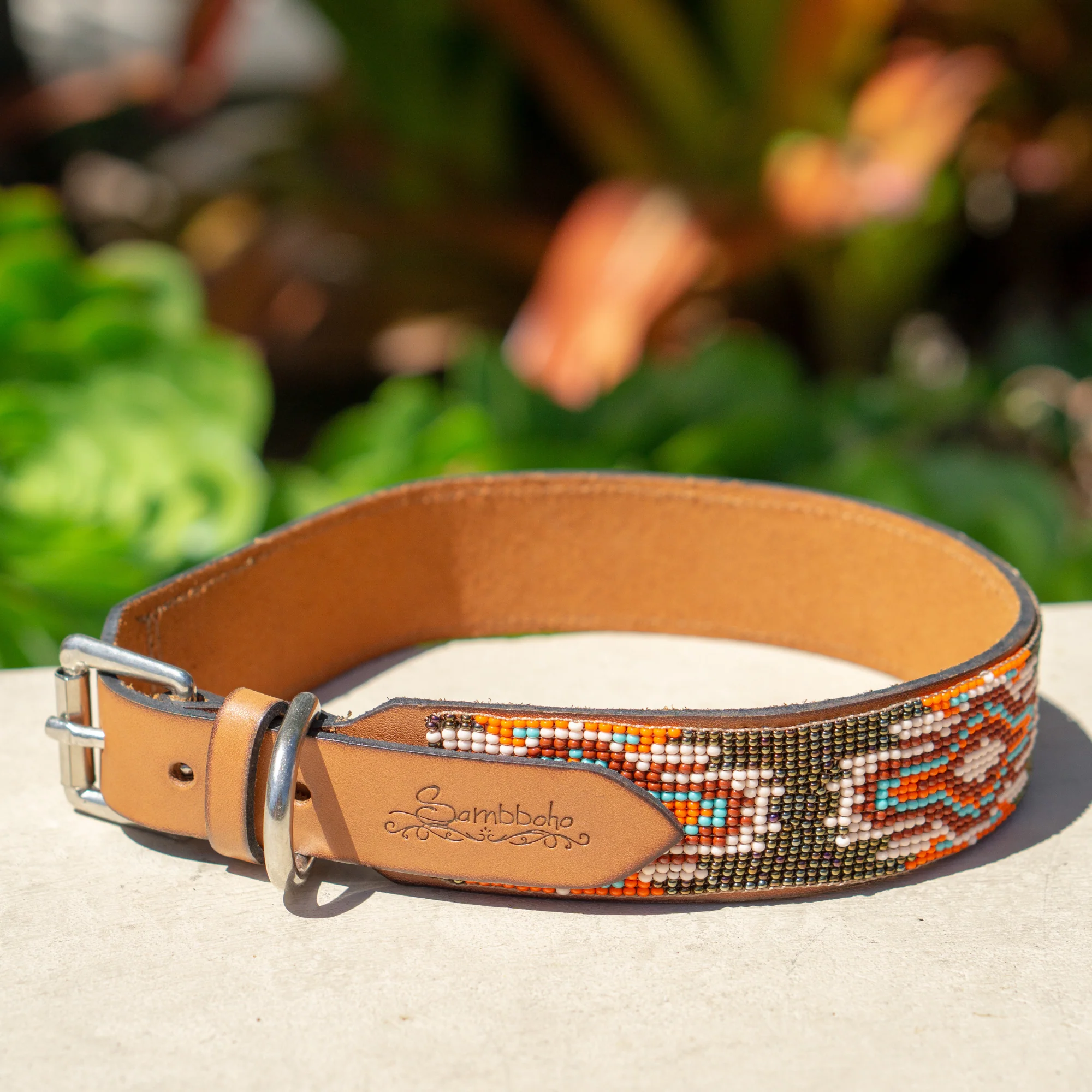Boho Chic Sambboho dog collar - Image 5