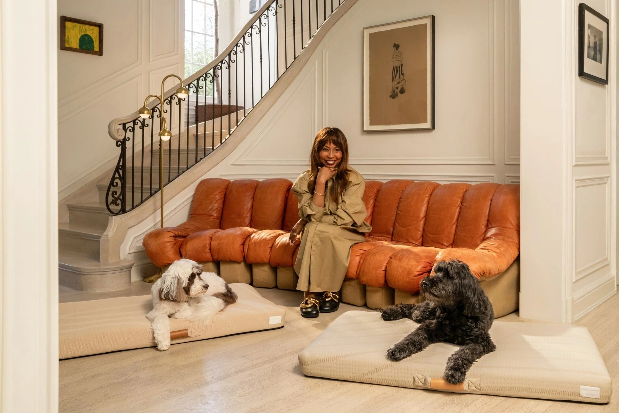 Brigette Romanek | Taupe Dog Bed or Bed Cover - Image 6