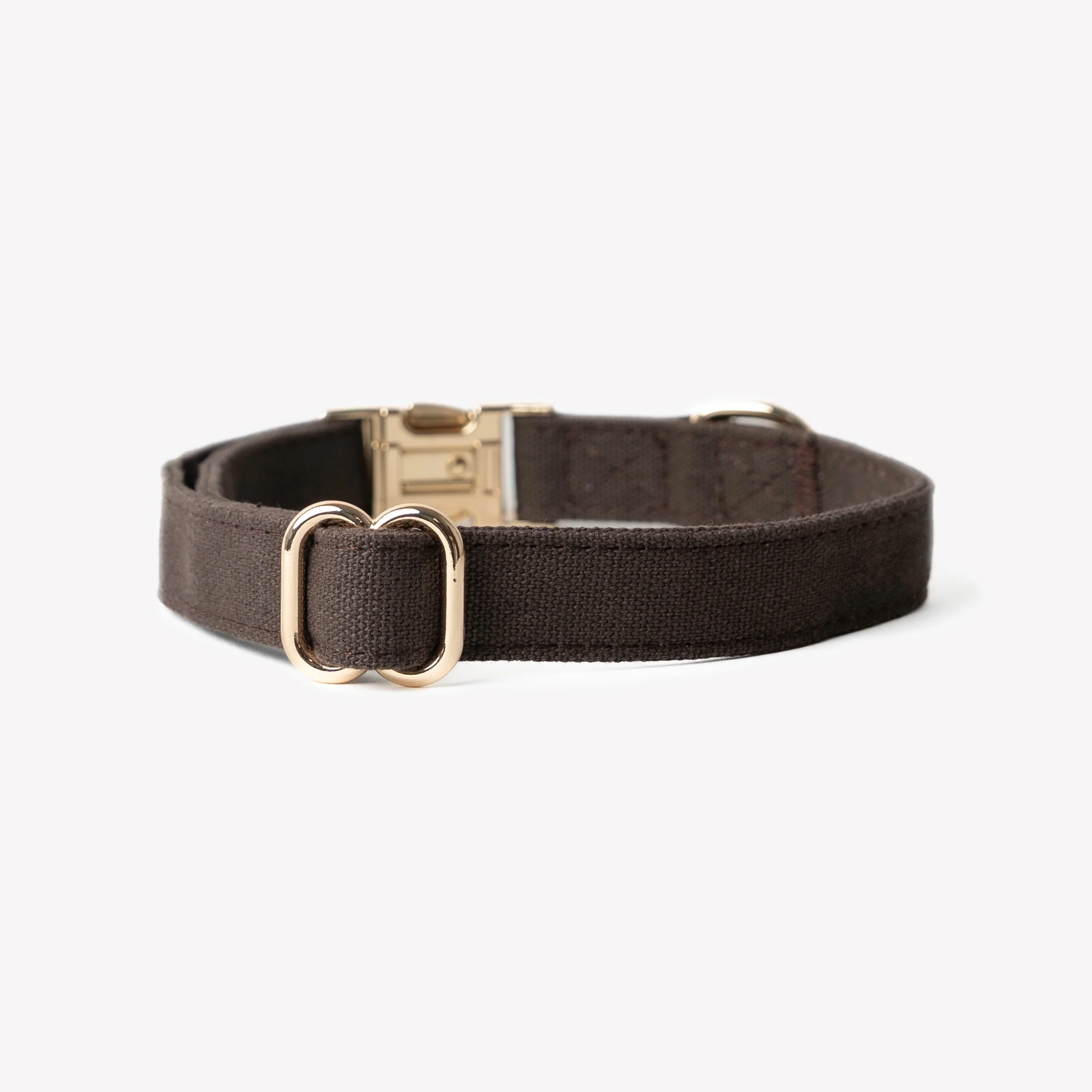 'Brown' - Canvas Dog Collar - Image 2