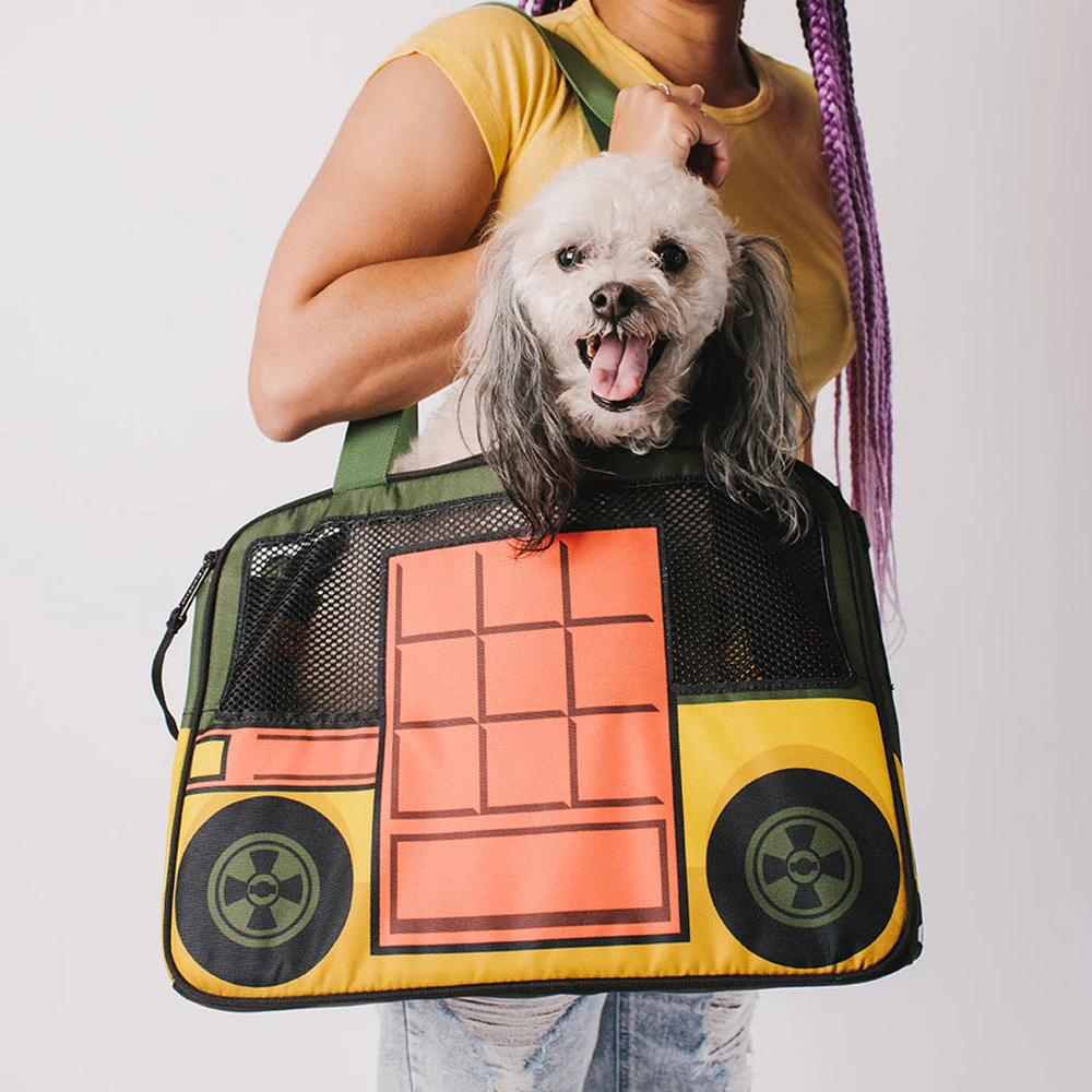 Buckle-Down Pet Carrier - TEENAGE MUTANT NINJA TURLES Party Wagon Turtle Van - Image 8