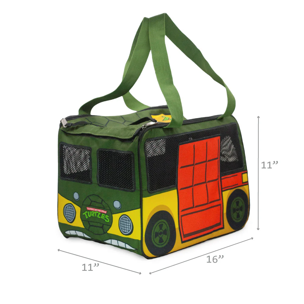 Buckle-Down Pet Carrier - TEENAGE MUTANT NINJA TURLES Party Wagon Turtle Van - Image 9