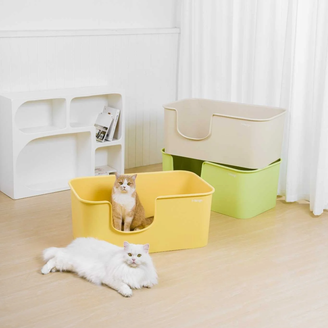 Butter Litter Box XXL Set | Extra Large Litter Box with Accessories - Image 3