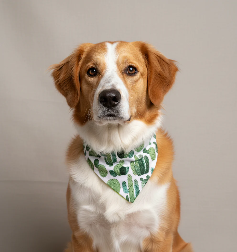 Cactus Dog Bandana - Image 2