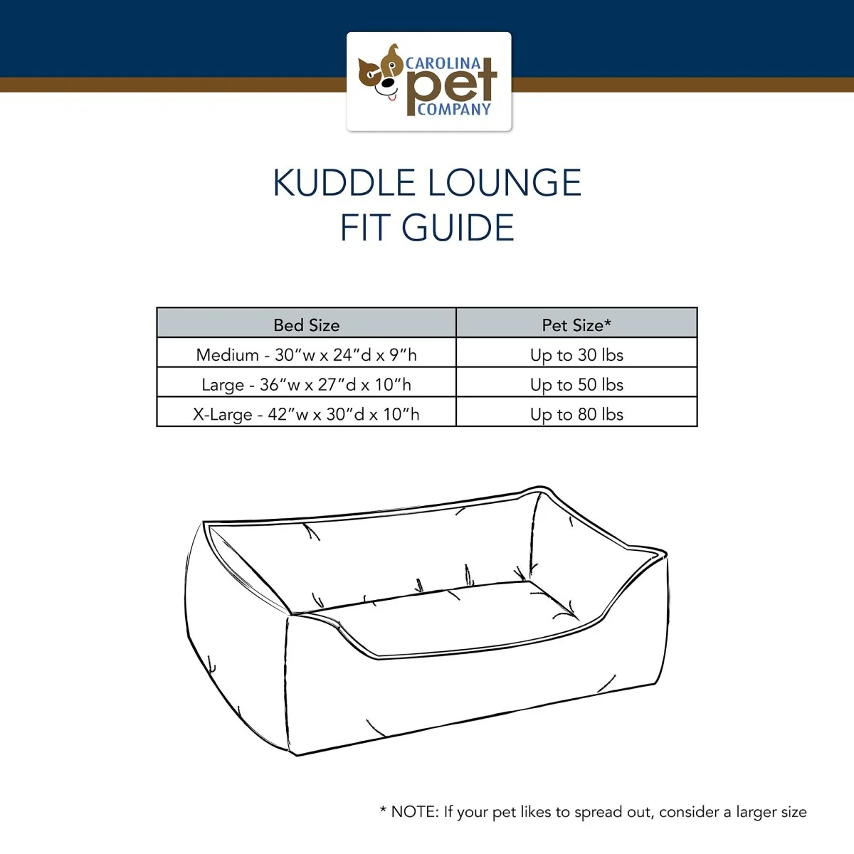 Canvas Kuddle Lounge Comfort Dog Bed - Image 10