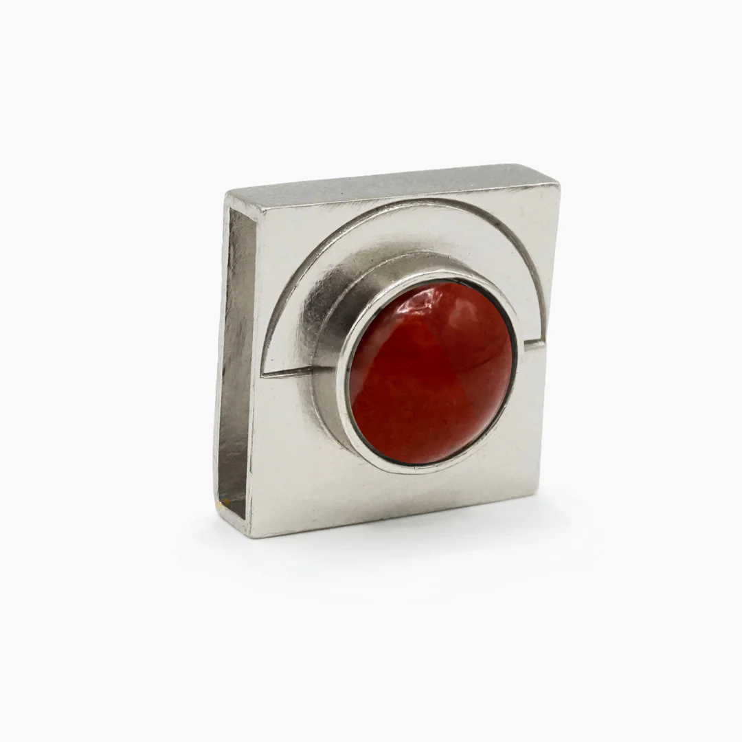 Carnelian Moon Crystal Charm – Gold or Silver | DIPHDA - Image 4