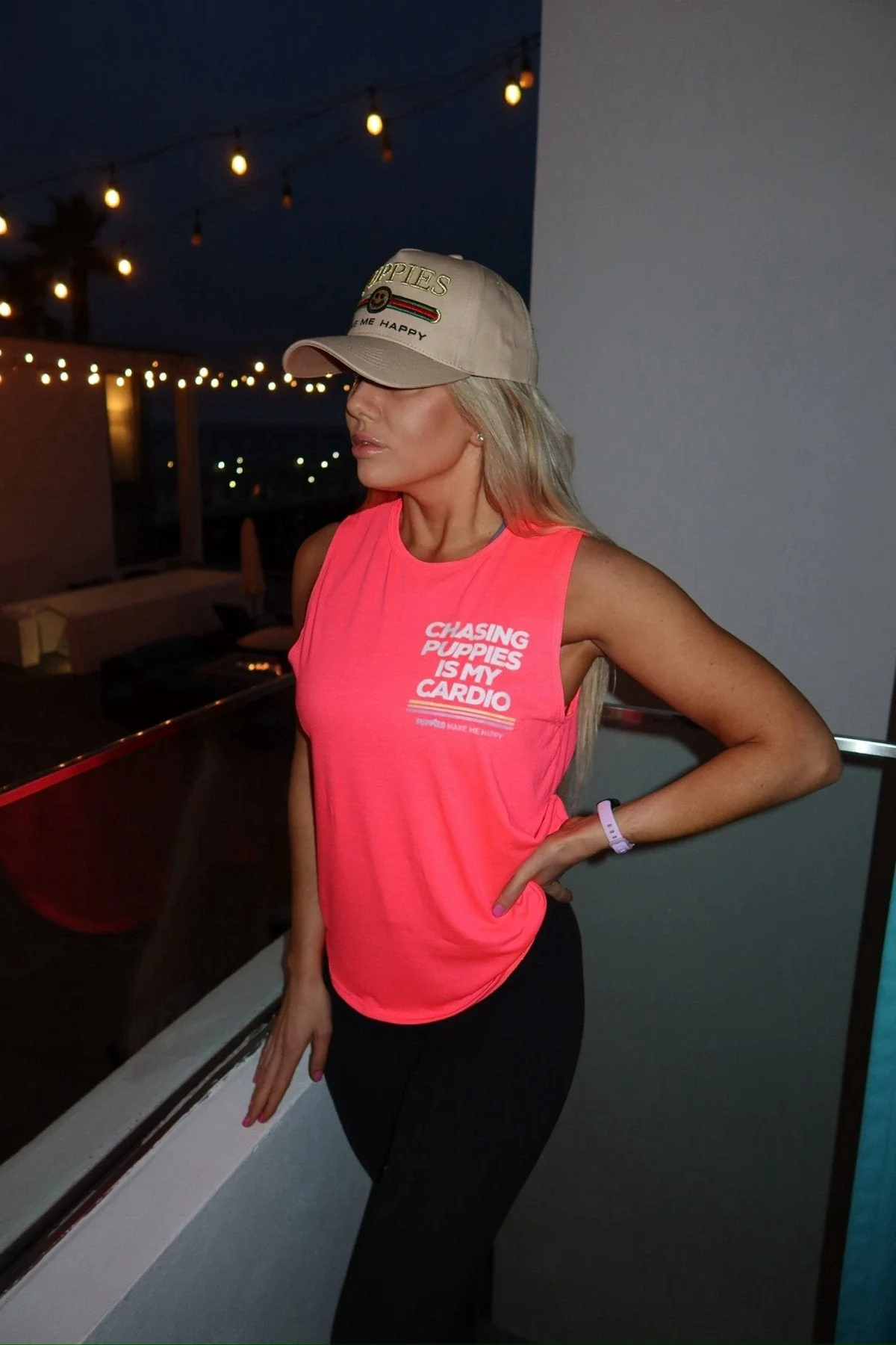 Chasing Puppies Is My Cardio Relaxed Women’s Tank | Gift for Dog Lovers - Image 14