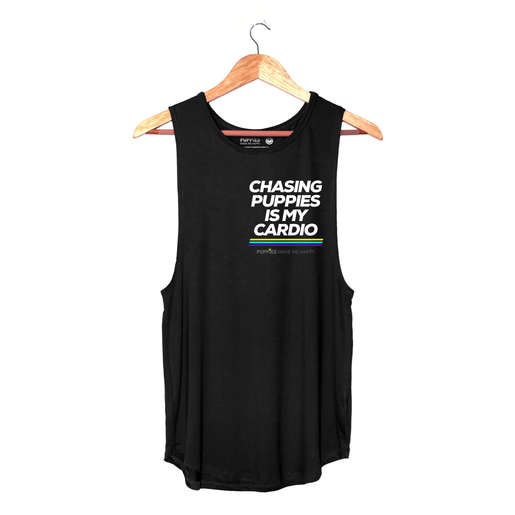 Chasing Puppies Is My Cardio Relaxed Women’s Tank | Gift for Dog Lovers - Image 6