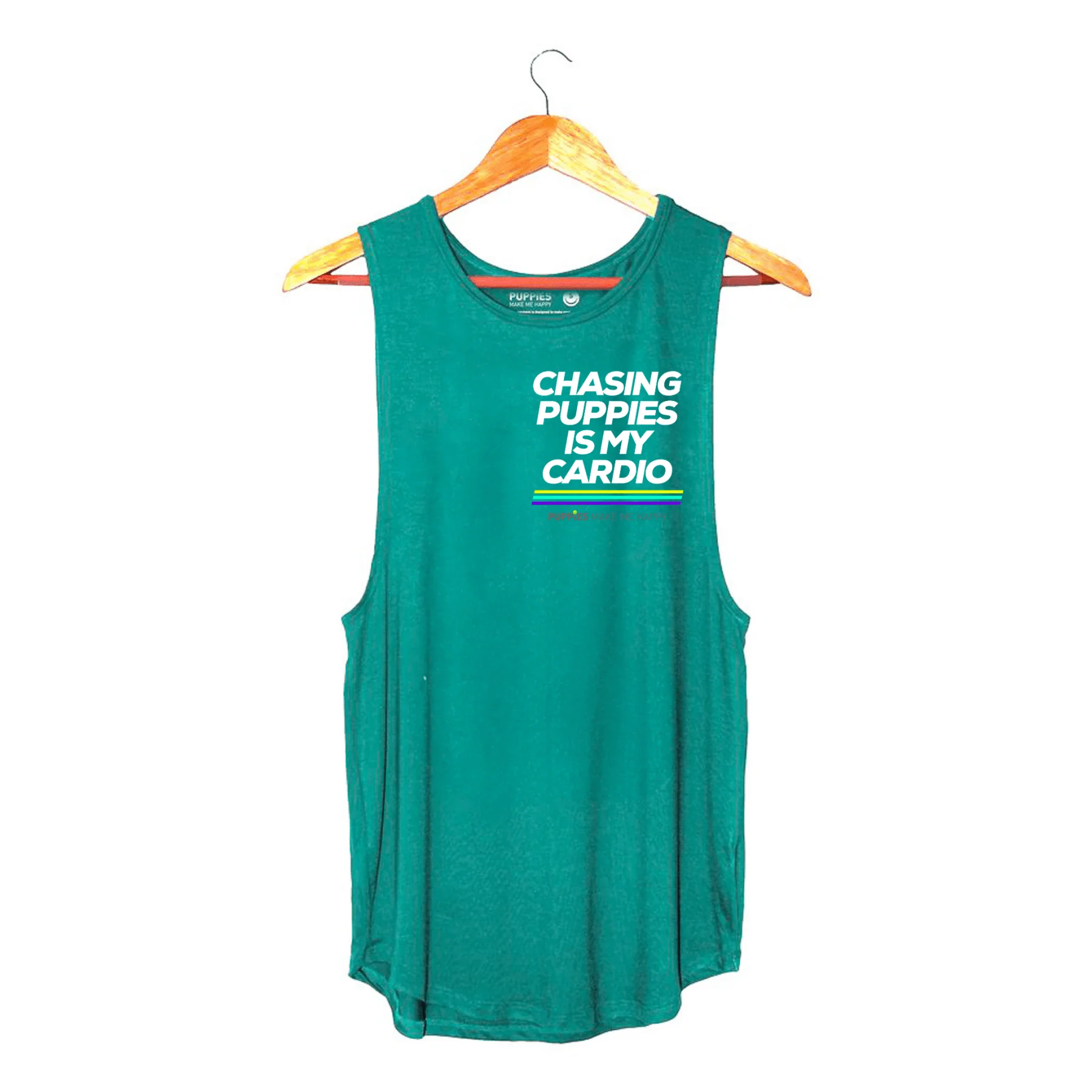 Chasing Puppies Is My Cardio Relaxed Women’s Tank | Gift for Dog Lovers - Image 9