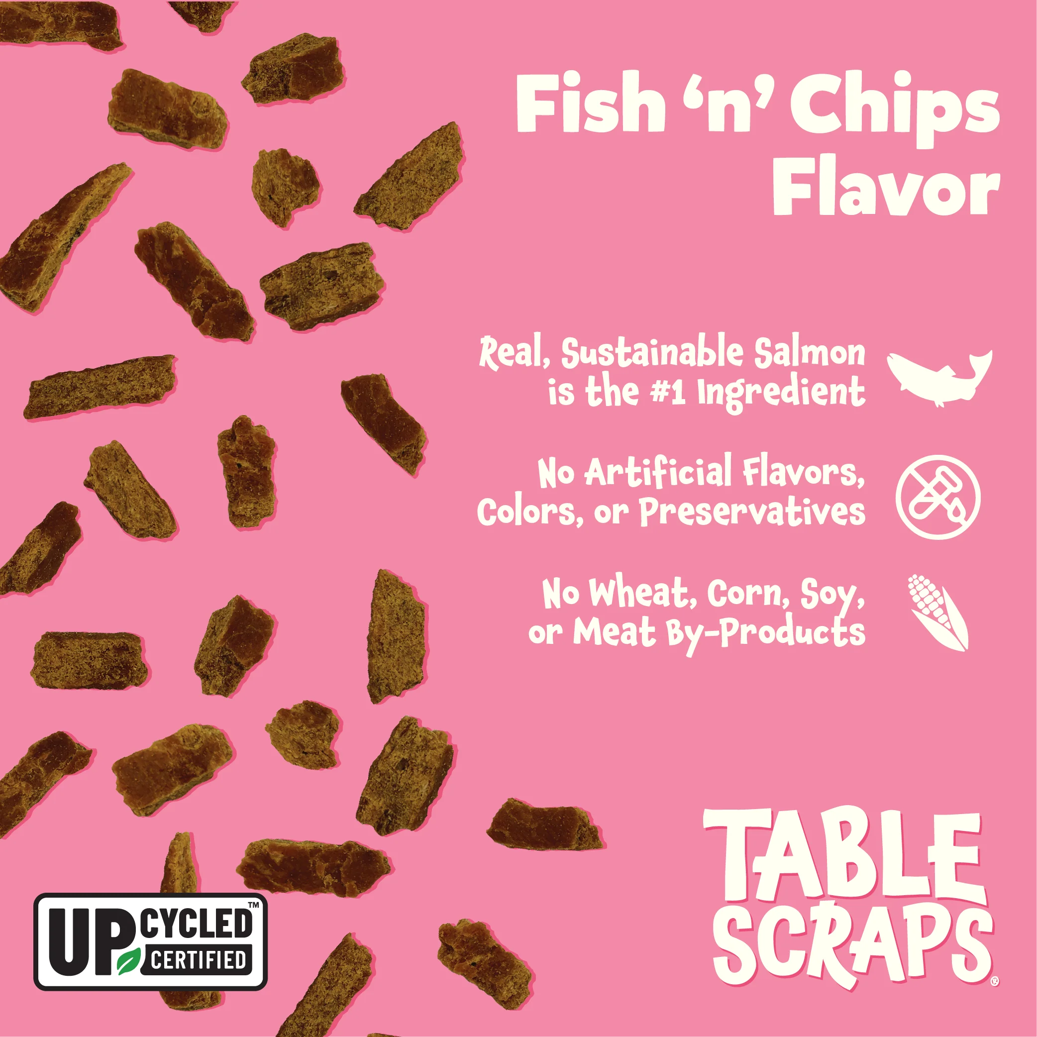 Cheshire Cat Fish 'n' Chips Flavor Cat Treats - Image 3