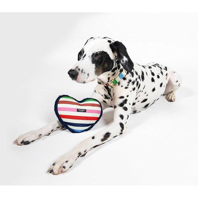 Kate Spade Adventure Stripe Heart Chew Toy - Image 3